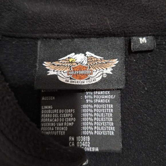 Womens Med harley Davidson neoprene jacket - Picture 3 of 8